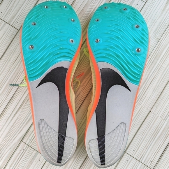 Nike ZoomX Dragonfly Track and Field Shoes with Spike in Barely Volt Size 15 NWT - Picture 15 of 15